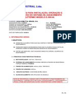 Instalação e operação de aquecedor industrial PALLETERMIC E-306/44