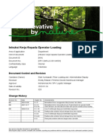 Intruksi Kerja Kepada Operator Loading: Document Control and Revision