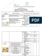 X 2h 30 H Semestrul II-19 Saptamani (+) 38 H: Planificare Calendaristică La Disciplina Limba Franceză L2