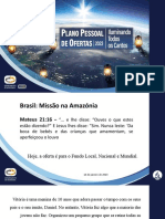 Vitória e o Pequeno Grupo na Amazônia