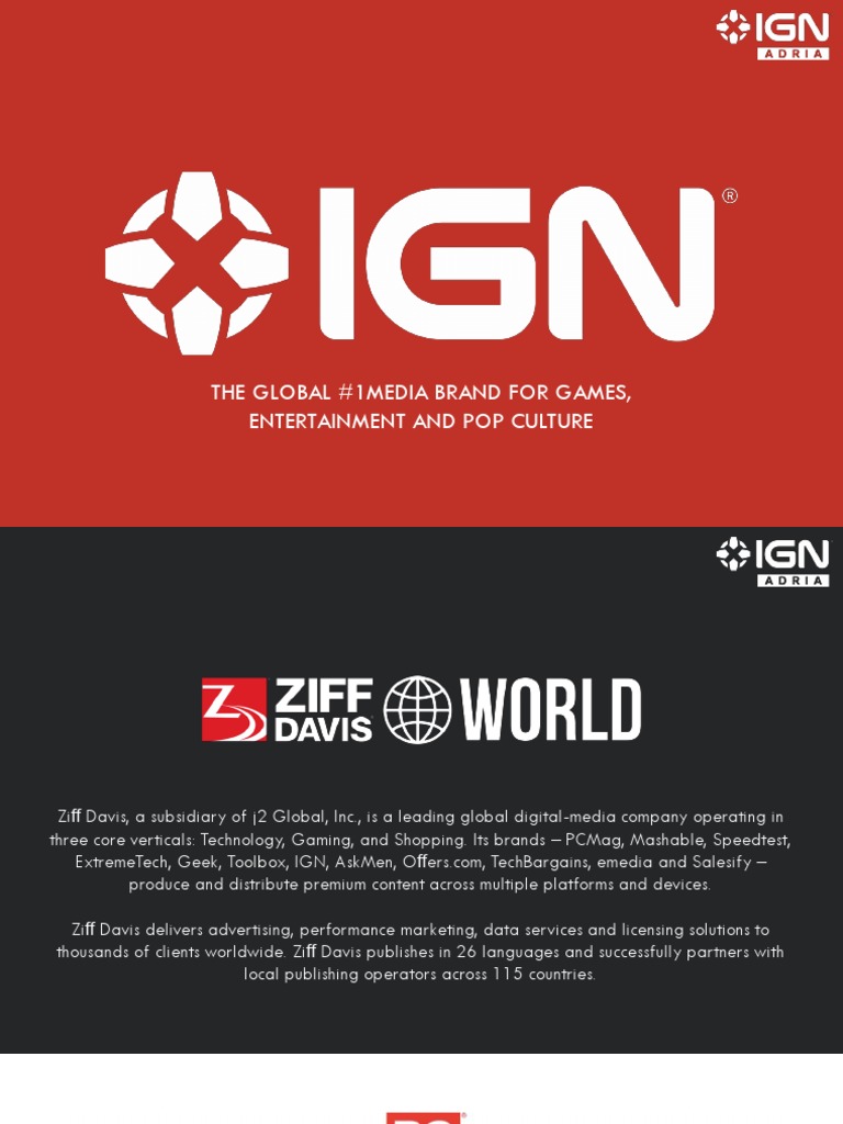 Ign Media Kit Q1 2021 PDF Popular Culture Brand