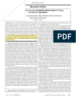 Turkheimer, 2003 - Socioeconomic Status Modifies Heritability of IQ in Young Children  