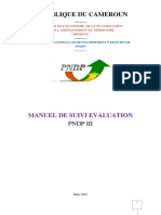 Manuel Suivi Evaluation PNDP III Final