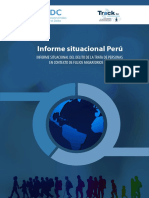 Informe Situacional: Informe Situacional Del Delito de La Trata de Personas en Contexto de Flujos Migratorios Mixtos Perú