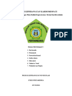 Makalah Keperawatan Kardiomiopati: Untuk Memenuhi Tugas Mata Kuliah Keperawatan Sistem Kardiovaskular