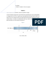 Disciplina: Mecânica Dos Sólidos. Identificação Da Tarefa: Tarefa 3. Unidade 3. Envio de Arquivo. Pontuação: 10 Pontos. Tarefa 3