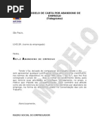 10. Modelo Telegrama Abandono de Emprego