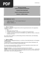 Handout 1 - DBMS Concepts