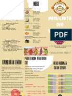 Leaflet Lakto Ovo Vegetarian