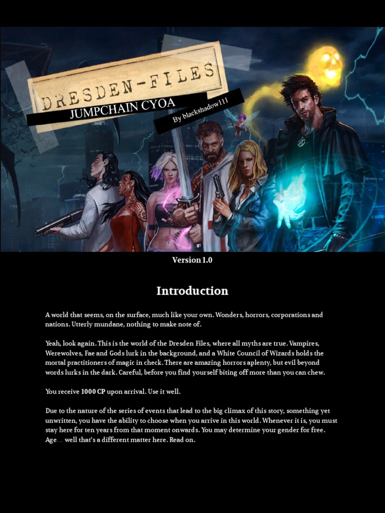 Dresden Files - SB | PDF