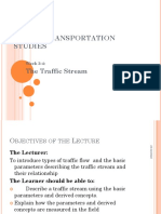 Lecture 3 The Traffic Stream D4