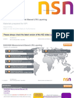 RAN2980 Measurement Based LTE Layering For NPI