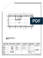 Project Name Team Architect Drawing by Approved by Drawing Detail Approved