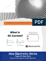 Direct or Alternating Current