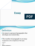 Essay Definition and Structure