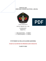 Makalah Teori - Teori Hak Asasi Manusia (Ham) : Fakultas Hukum Prodi Ilmu Hukum