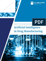 Artificial Intelligence in Drug Manufacturing: Center For Drug Evaluation and Research