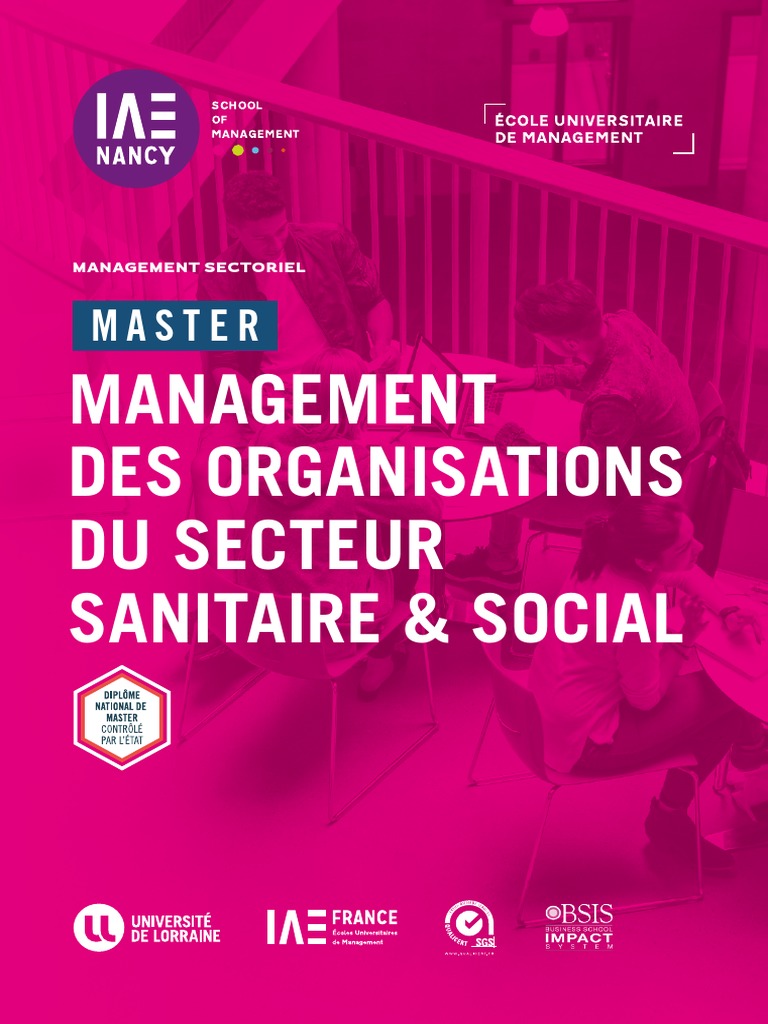 Master Management Sanitaire et Social | PDF | Master (diplôme ou grade  universitaire)