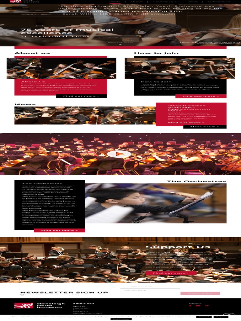 75 years of musical excellence about us how to join pdf orchestras