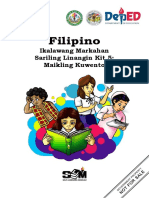 Filipino: Ikalawang Markahan Sariling Linangin Kit 5: Maikling Kuwento