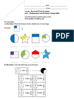 LS 3 Elem Worksheet Read and Write Numbers