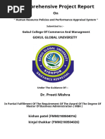 Comprehensive Project Report: Gokul Global University