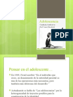 Adolescencia: Conductas Autolesivas Prof. Laura Macchioli