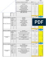 Name, Course, and Grades