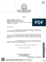 Ofício: Departamento de Estradas de Rodagem Sup - Superintendência