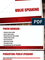 PUBLIC SPEAKING (Materi)