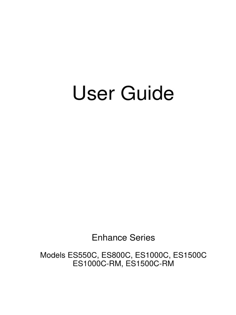 UPS Battery and Fuse Replacement Guide | PDF | Mains Electricity | Ac ...