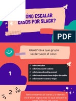 ¿Cómo Escalar Casos Por Slack