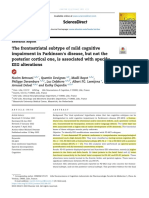 2022 - BETROUNI Frontostriatal Subtype of MCI-PD, But Not The Posterior Cortical One, Is Associated With EEG Alterations