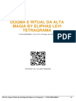 Dogma e Ritual Da Alta Magia by Eliphas Levi Aws - Compress