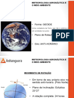 Forma: GEÓIDE: Meteorologia Aeronáutica E O Meio Ambiente