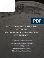 Evolución de La Función Notarial en Colombia