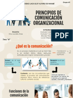 Principios de Comunicación Organizacional