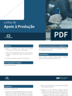 Linha Apoio À Produção - BPF