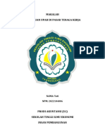 MAKALAH Penentuan Upah Di Pasar Tenaga Kerja. Eko MIKRO