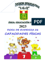 Capacidades Físicas: Ficha de Evidencia 02