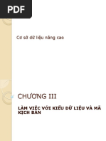 Cơ sở dữ liệu nâng cao