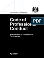 RIBA Code of Conduct