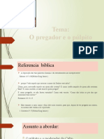 O pregador, a Bíblia e a interpretação