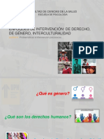 Intervenciones psicosociales con enfoque de género, derechos y cultura