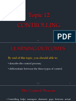 T12 - Controlling
