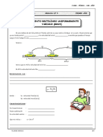 KFR. Movimiento Rectilíneo Uniformemente Variado