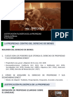 Justificación Filosófica de La Propiedad Cátedra de Bienes: Tomás Restrepo