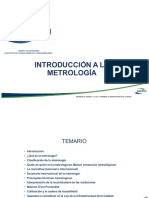 Introducción A La Metrología: "Grupo de Asesores Expertos en Tecnologías de Hidrocarburos"