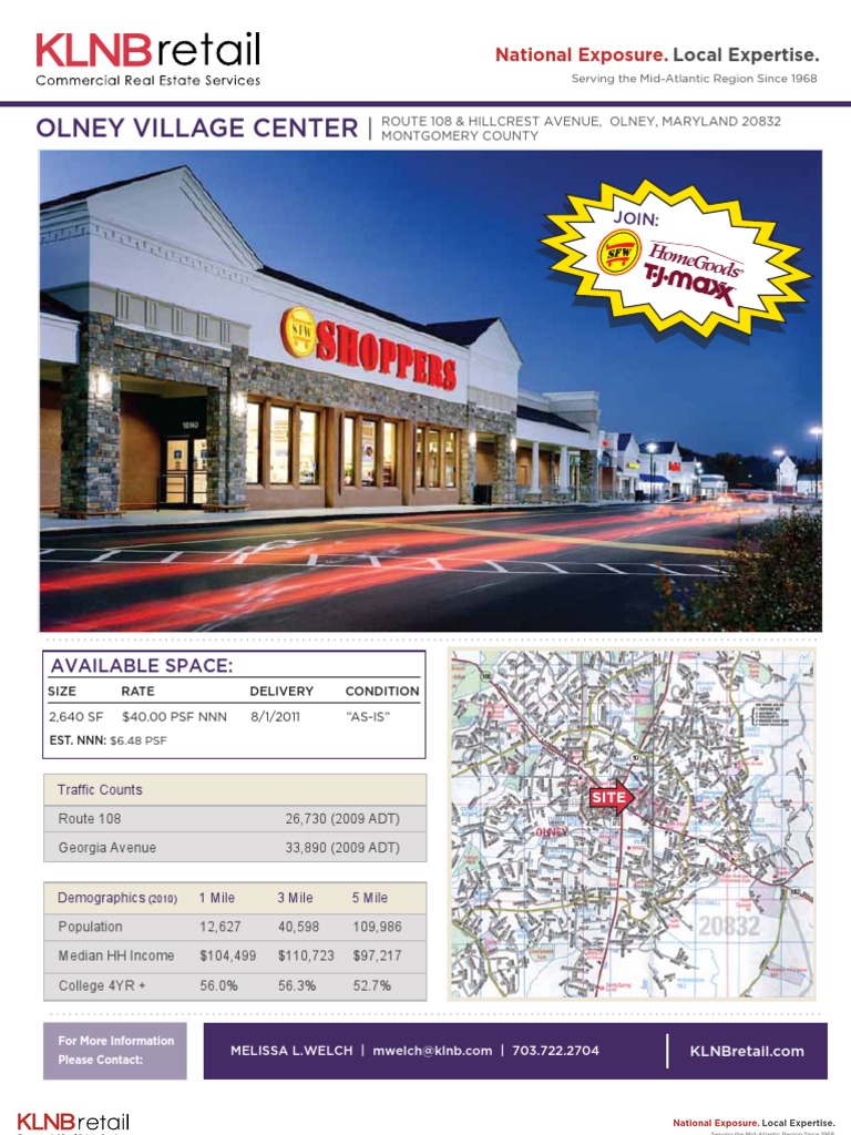 Olney Center PDF Restaurant And Catering Business