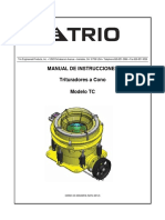 Manual de Mantencion y Operacion de Chancador de Cono TC